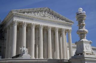 The Supreme Court on Wednesday afternoon, April 19, 2023, in Washington. (AP Photo/Jacquelyn Martin)