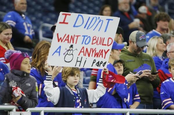 NFL moves Bills home game against Browns to Detroit due to lake