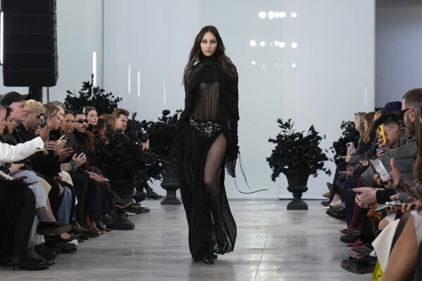 Irina Shayk’s Metallic Moment