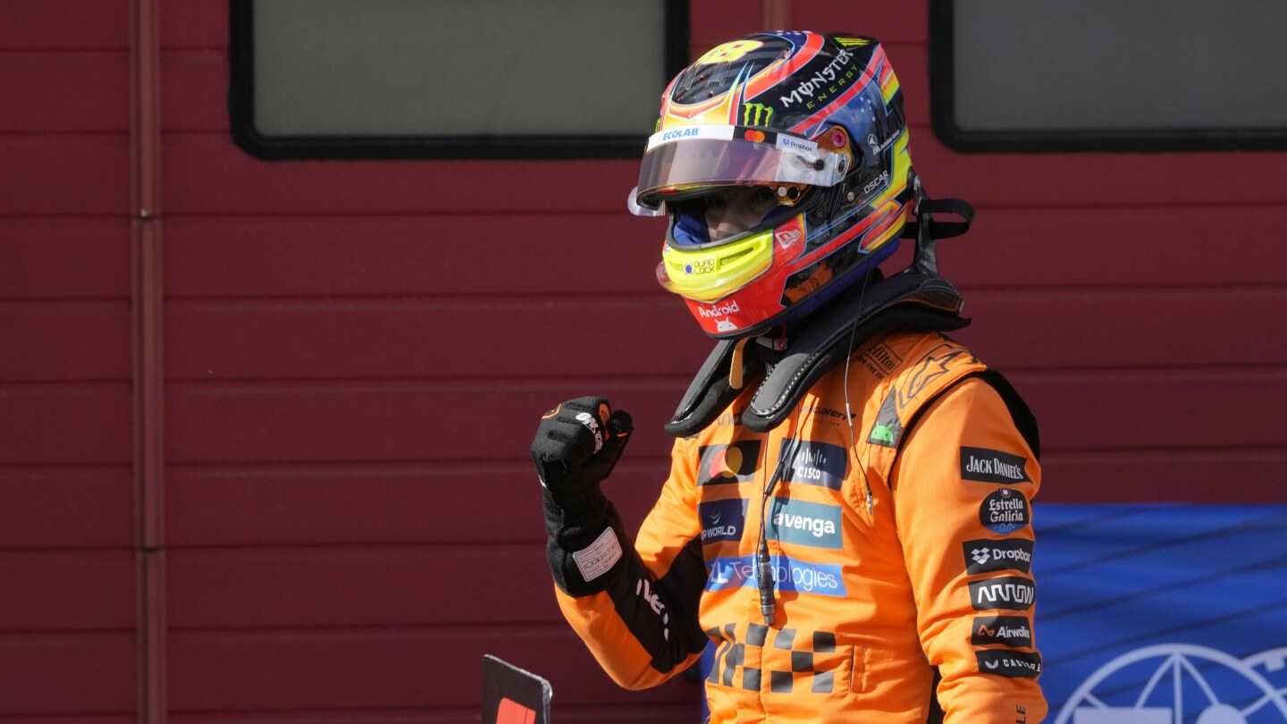 Piastri on pole for Emilia-Romagna GP as Ferrari struggles
