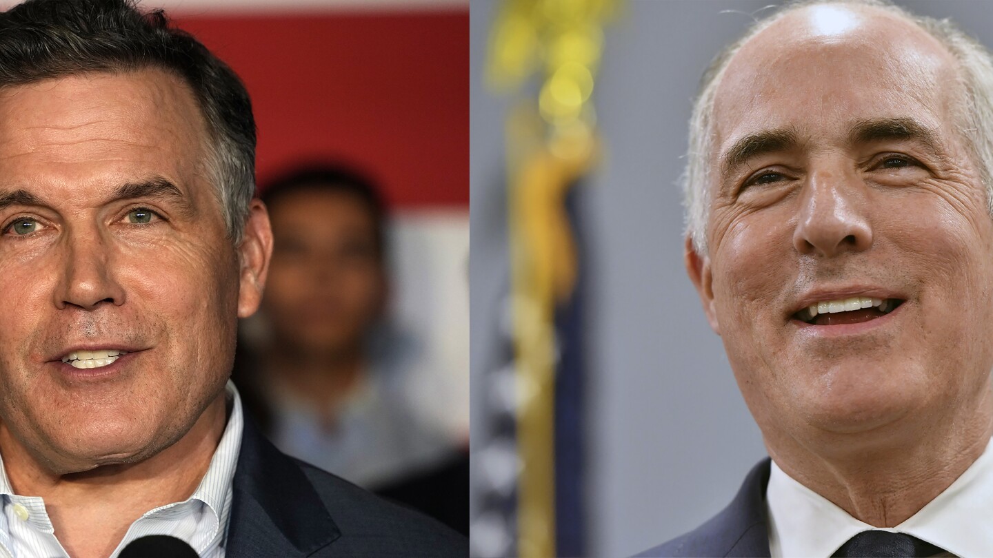 Casey and McCormick to face each other as nominees in Pennsylvania’s high-stakes US Senate contest