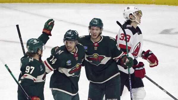Wild score twice in shootout to beat New Jersey 3-2 - The San