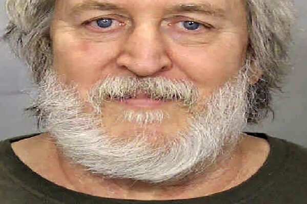 This booking photo released on Wednesday, May 6, 2020, by the Iowa Department of Public Safety shows Clark Perry Baldwin, of Waterloo, Iowa. Investigators say that DNA evidence links Baldwin, a former long-haul trucker, to the deaths of three women whose bodies were found in Tennessee and Wyoming in the early 1990s. (Iowa Department of Public Safety via AP)