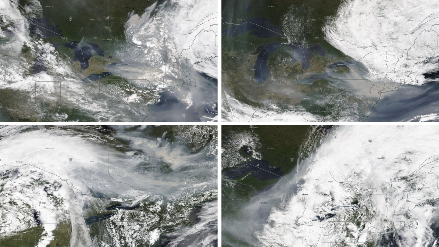 Canada Wildfires' Effect On U.S. Summer Cold Fronts