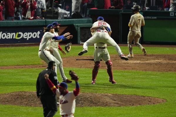 Harper's HR powers Phillies past Padres, into World Series