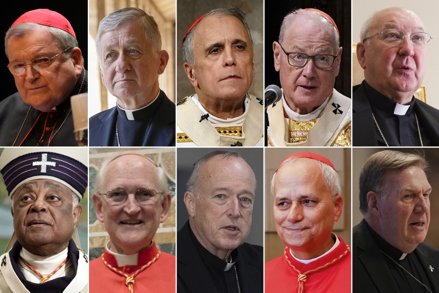 These are the US cardinals who will vote for the next pope