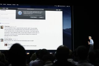 
              In this June 4, 2018, photo Craig Federighi, Apple's senior vice president of Software Engineering, speaks during an announcement of new products at the Apple Worldwide Developers Conference in San Jose, Calif.  Facebook and other companies routinely track your online surfing habits to better target ads at you. Two web browsers now want to help you fight back in what's becoming an escalating privacy arms race. New protections in Apple's Safari and Mozilla's Firefox browsers aim to prevent companies from turning "cookie" data files used to store sign-in details and preferences into broader trackers that take note of what you read, watch and research on other sites. (AP Photo/Marcio Jose Sanchez)
            