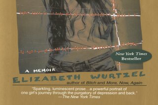 This undated photo provided by Penguin Random House shows the book cover of Elizabeth Wurtzel's memoir, "Prozac Nation." Wurtzel, whose blunt and painful confessions of her struggles with addiction and depression in the best-selling “Prozac Nation” made her a voice and a target for an anxious generation, died Tuesday, Jan. 7, 2020, at age 52. (Courtesy of Riverhead/Penguin Random House via AP)