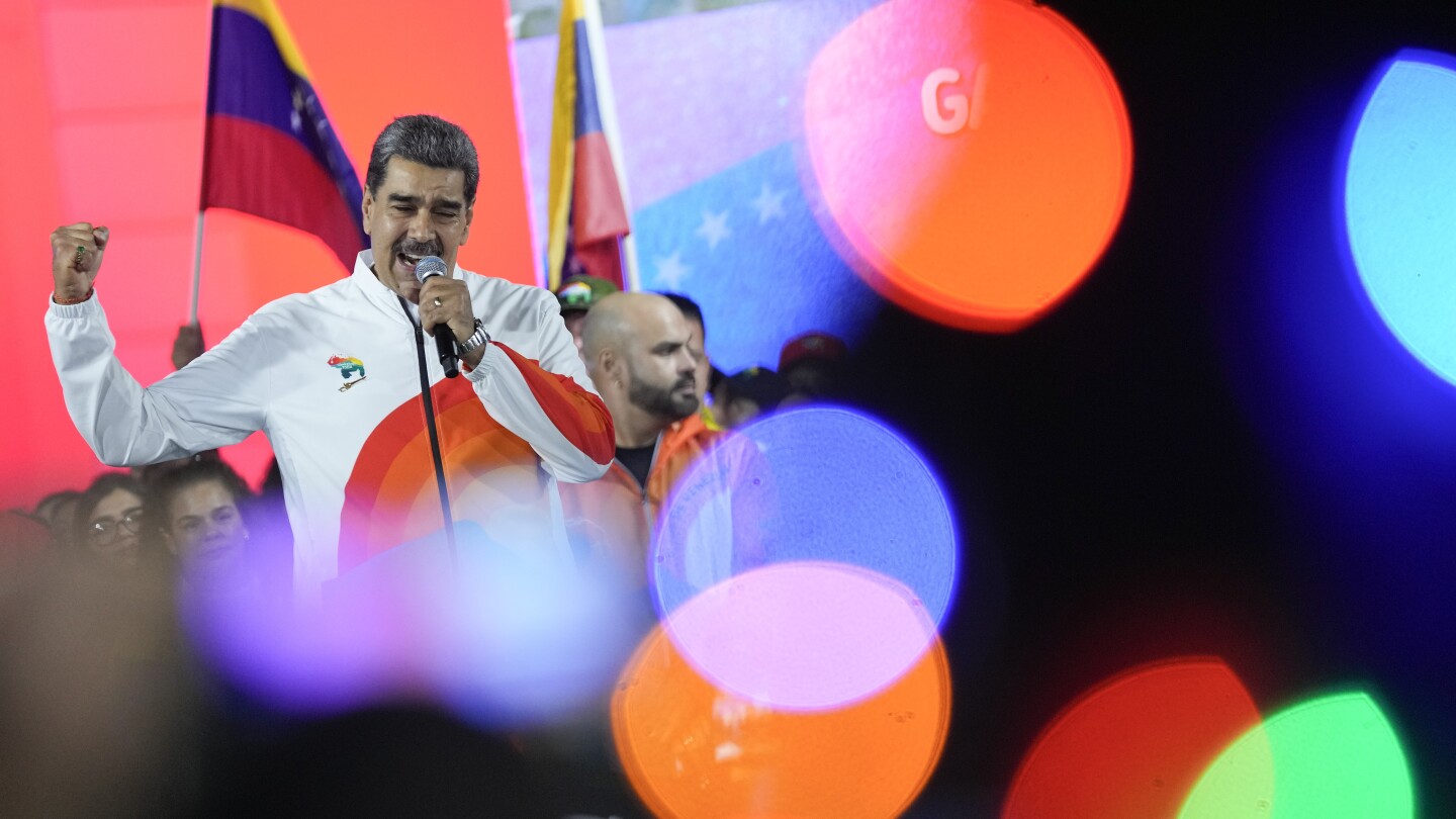 Venezuelans vote to claim sovereignty over an oil-rich area of Guyana | AP News