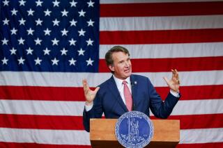 Gov. Glenn Youngkin gives remarks on his proposed tax cut, Monday, Jan. 23, 2023, at Weinstein Jewish Community Center in Richmond, Va. (Shaban Athuman/Richmond Times-Dispatch via AP)