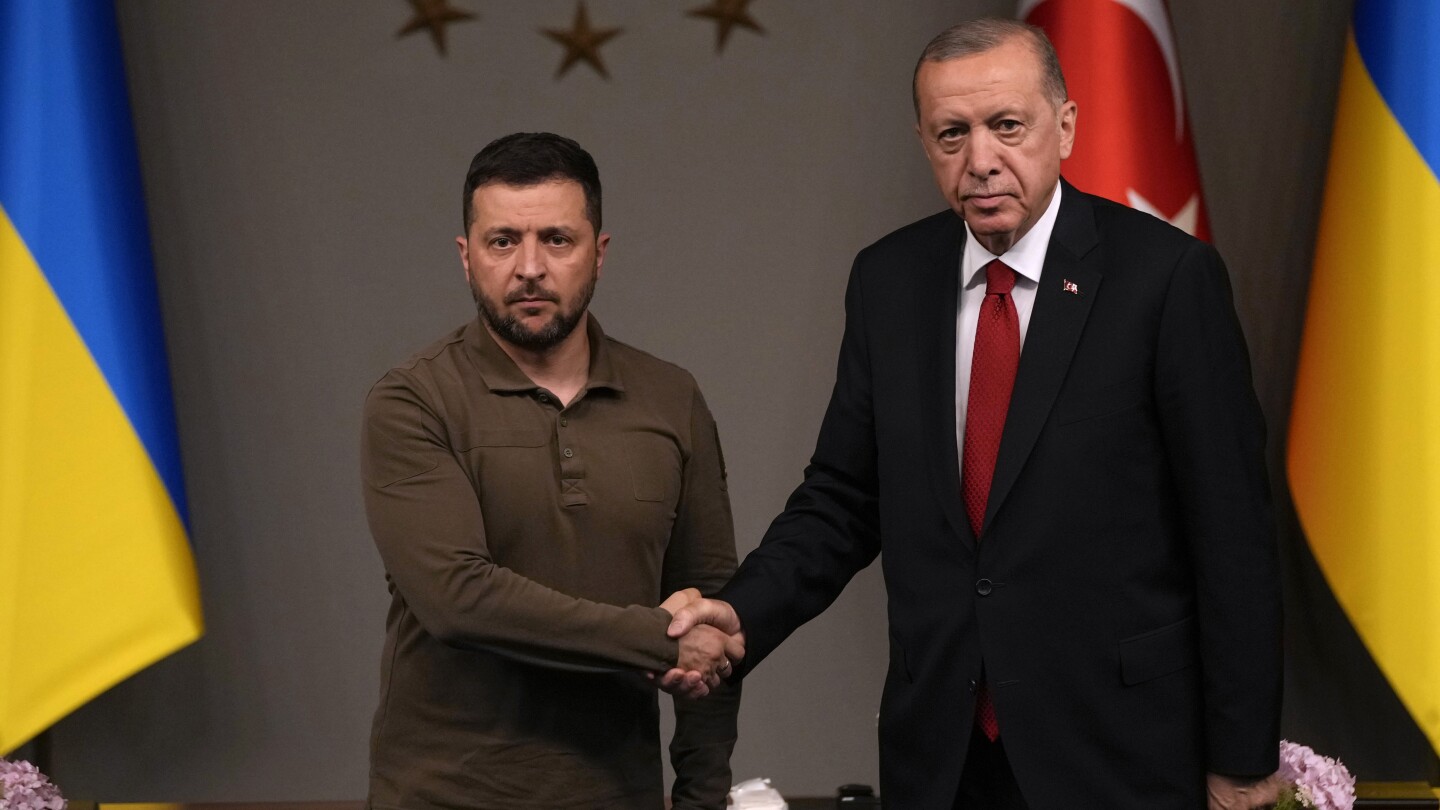 Turkey’s Erdogan hosts Zelenskyy, says Ukraine deserves membership in NATO
