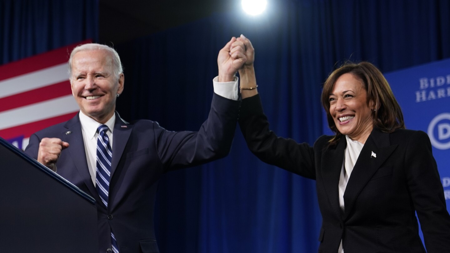 Harris will carry Biden’s economic record into the election. She hopes to turn it into an asset