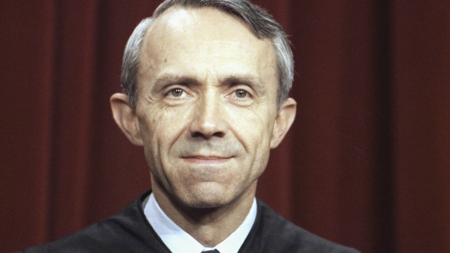 Former Supreme Court Justice David Souter, a Republican who became a liberal darling, dies at 85