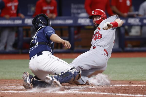 Walls hits 3-run homer in 10th, Rays beat Cardinals 4-2