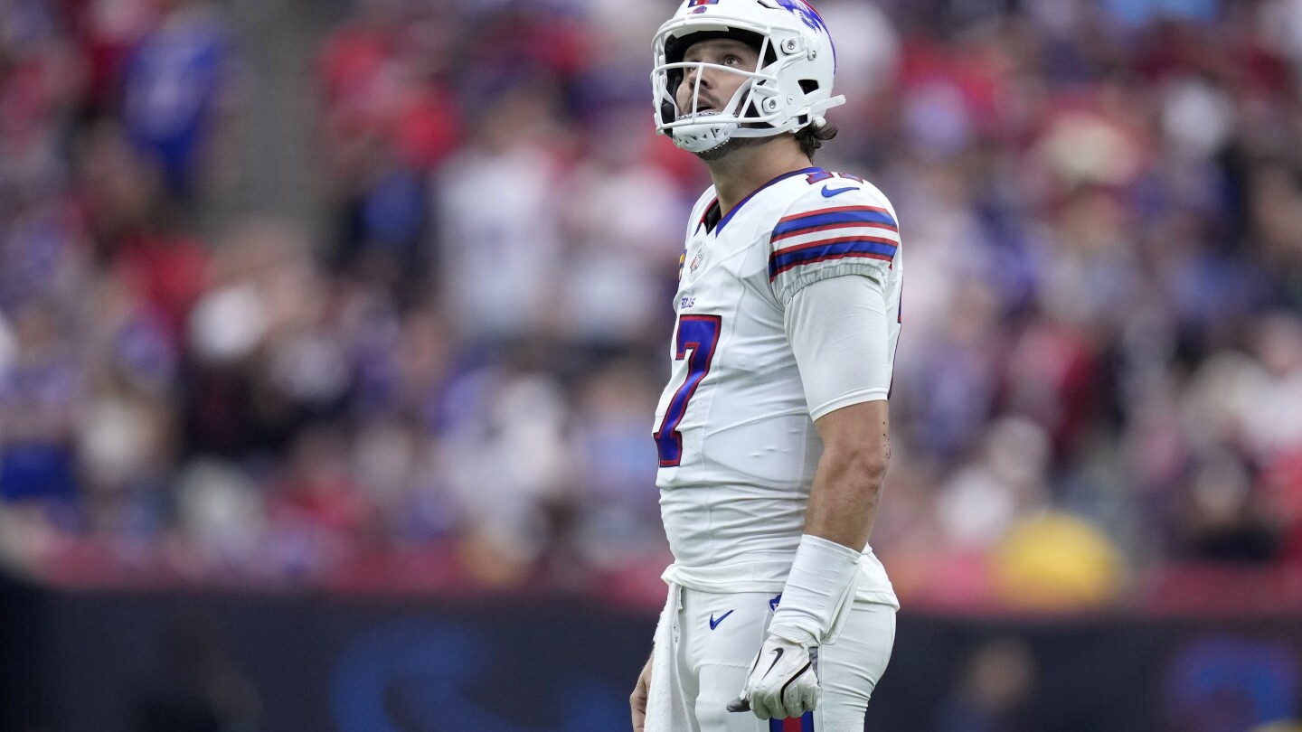 Allen takes the blame after the comeback attempt failed in Buffalo’s 23-20 loss to Houston