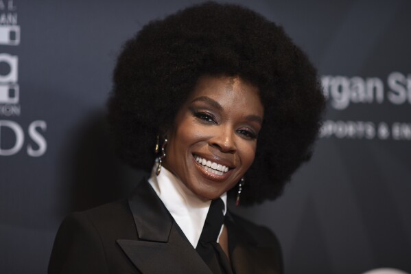 Amber Ruffin arrives at the 16th Annual AAFCA Film Awards on Wednesday, Feb. 19, 2025, at the Beverly Wilshire Hotel in Beverly Hills, Calif. (Photo by Richard Shotwell/Invision/AP, file)