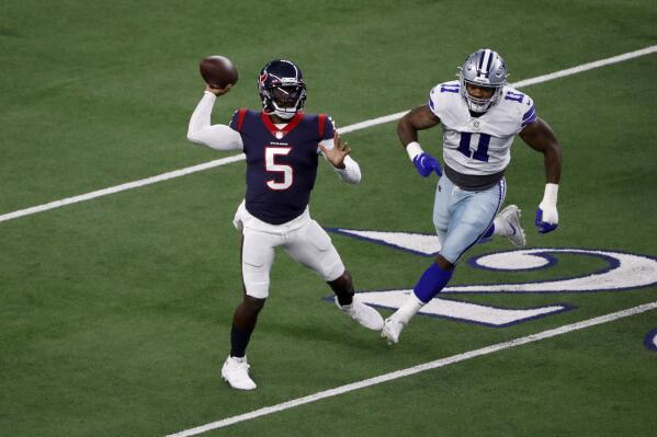 QB Rush solid for Cowboys in 20-14 preseason loss to Texans