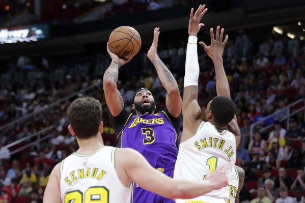 NBA: Houston Rocckets at Los Angeles Lakers