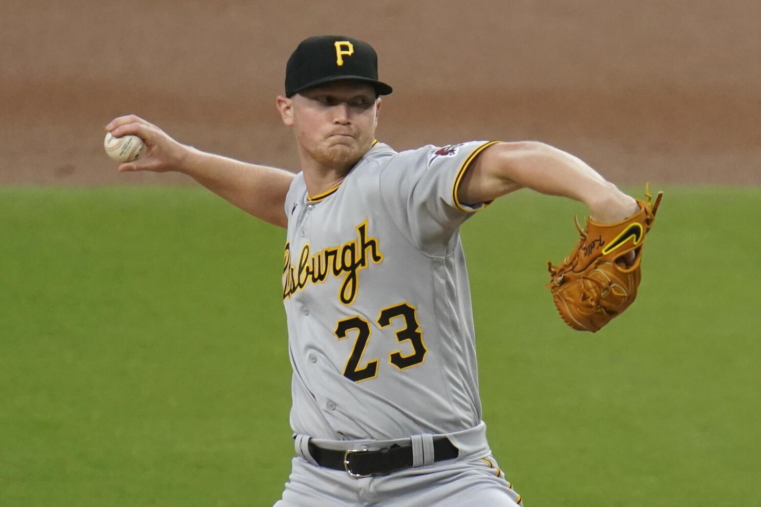 AP source: Padres acquiring Adam Frazier from Pirates