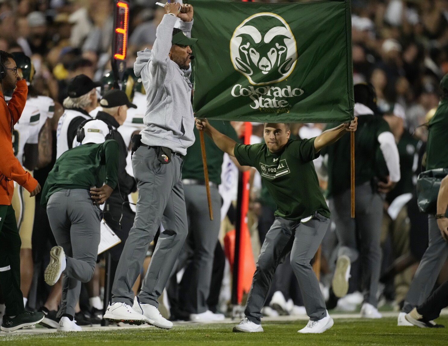 Colorado State football uniform combinations