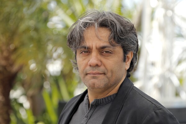 FILE - Iranian filmmaker Mohammad Rasoulof poses during a photo call for the film 