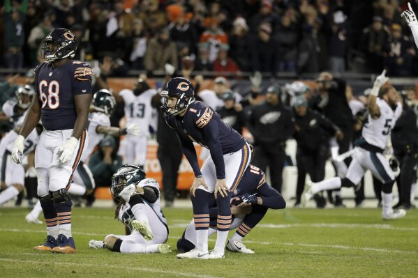 Philadelphia Eagles upset Chicago Bears 16-15 - WHYY