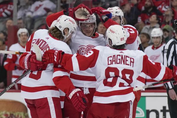 New Jersey takes on Detroit Red Wings in home opener, RELEASE