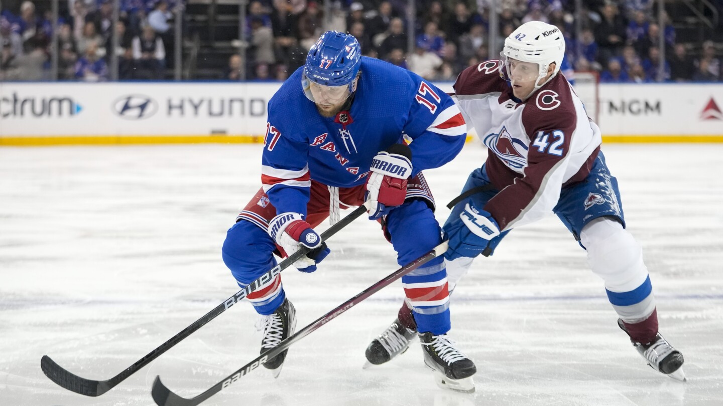 Lafreniere отбеляза в OT, за да донесе победа на Рейнджърс с 2-1 над Avalanche