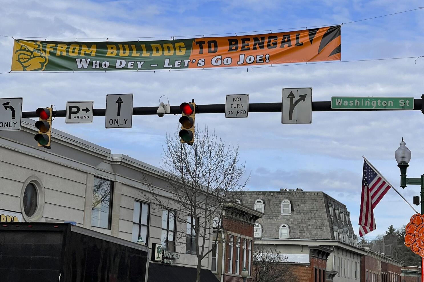 Tiny Ohio town bursting with pride over local hero Burrow