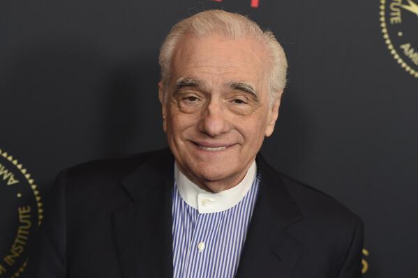 FILE - Martin Scorsese appears at the 2020 AFI Awards in Los Angeles on Jan. 3, 2020.  Film Foundation, the nonprofit founded by Martin Scorsese dedicated to film preservation, is launching a virtual theater to stream classic films free of charge. (Photo by Jordan Strauss/Invision/AP, File)