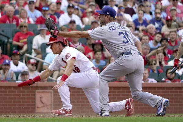 Scherzer strikes out 13, Dodgers beat Cardinals