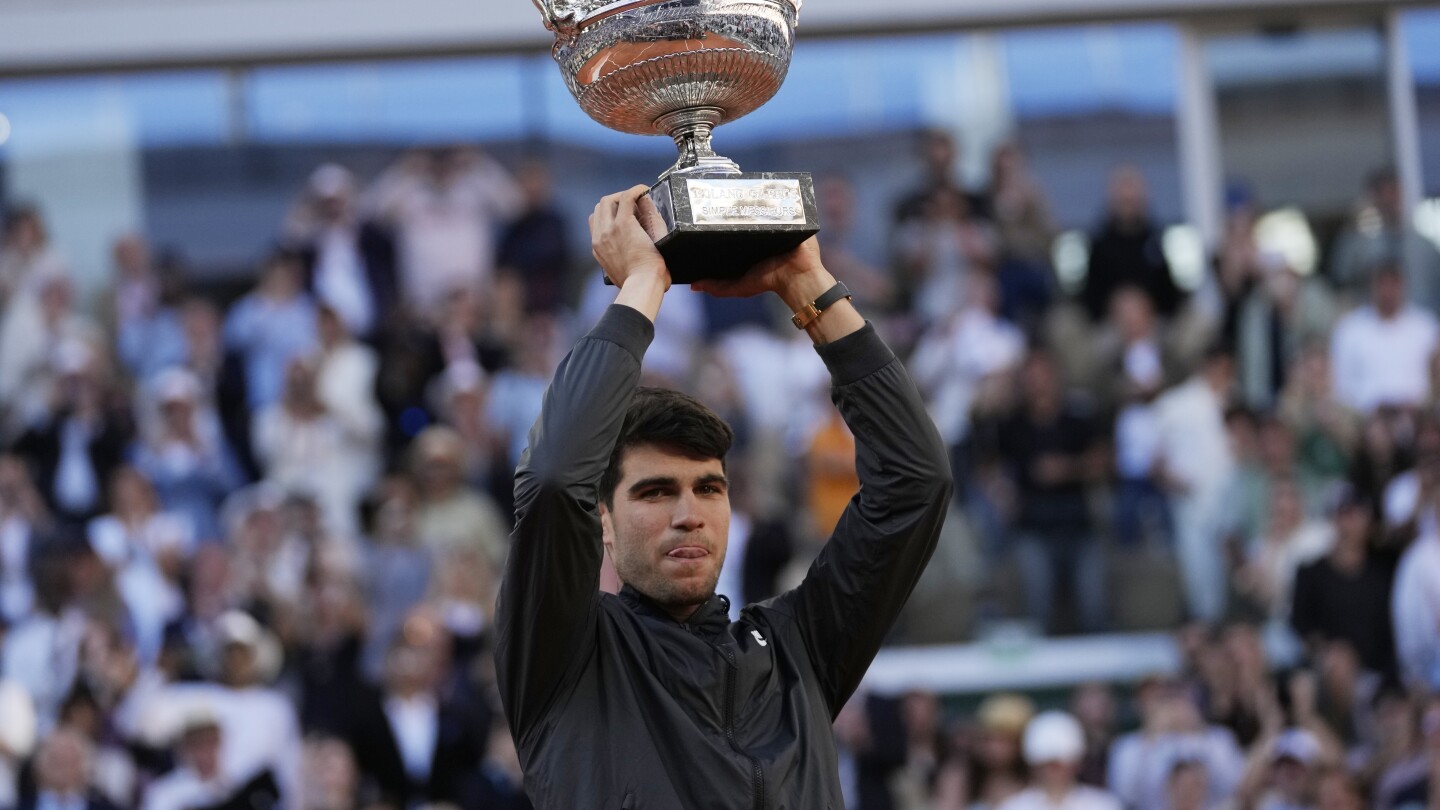 Carlos Alcaraz won his first French Open title and third Grand Slam title
