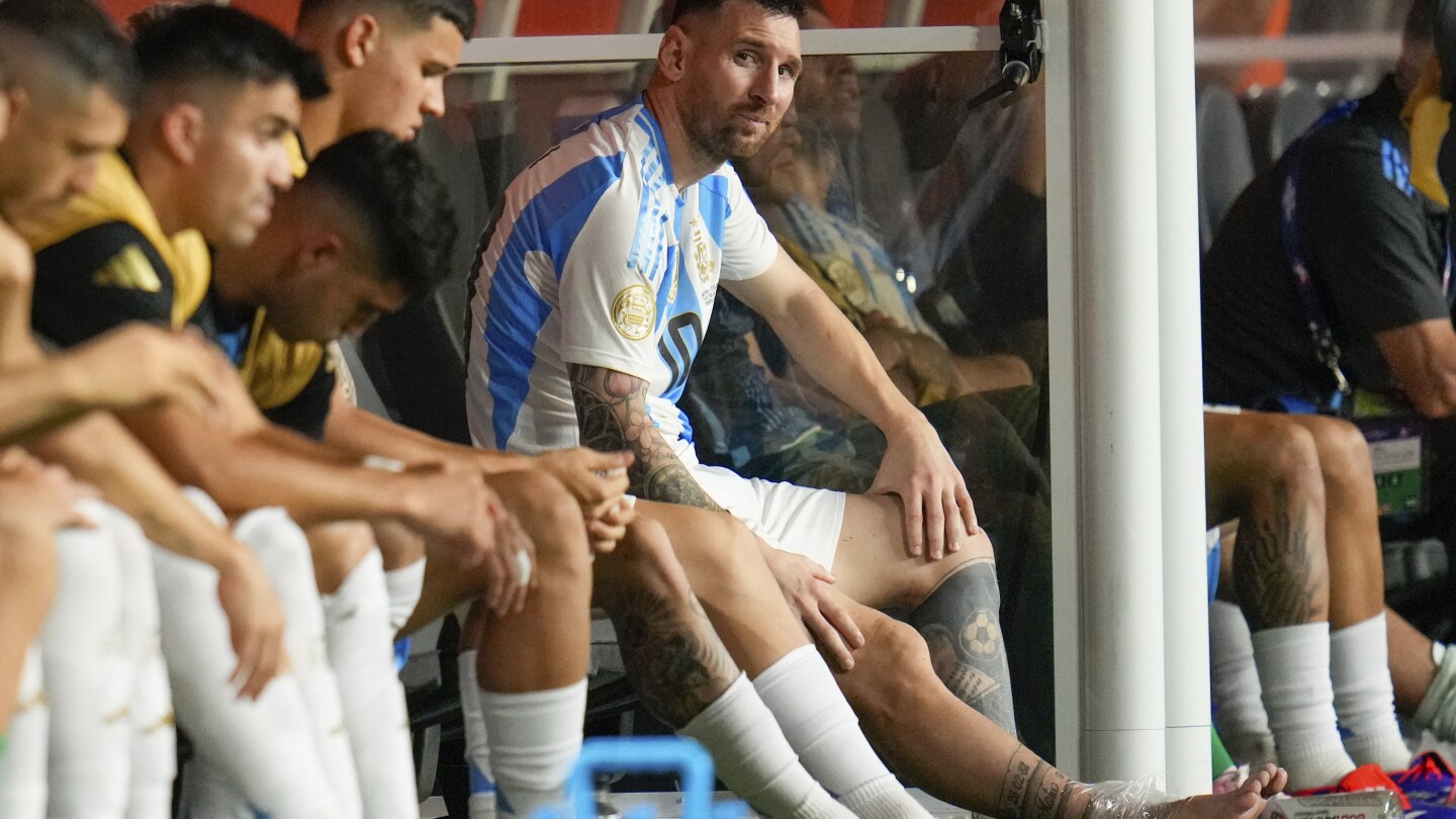 Final Copa América 2024: Lionel Messi se retira tras lesión en la pierna