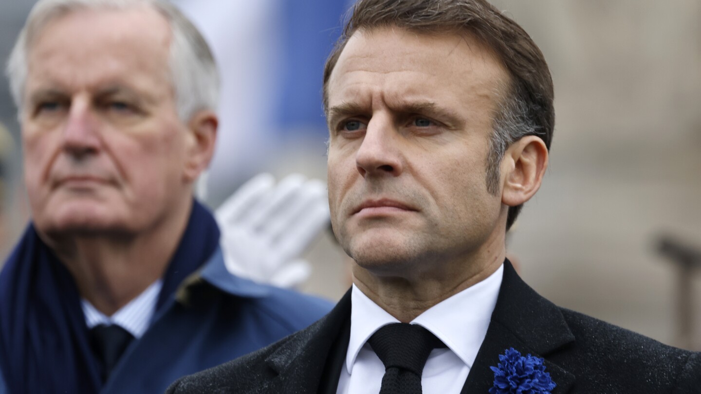 France’s Macron will cope with the country an afternoon after a no-confidence vote toppled the federal government