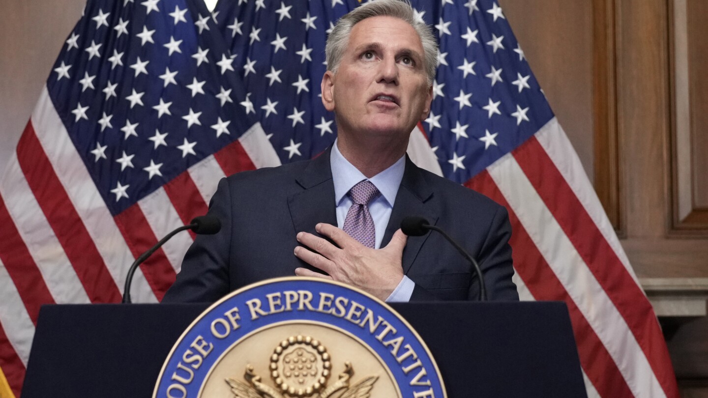 The GOP’s slim House majority is getting even tighter with Kevin McCarthy’s retirement