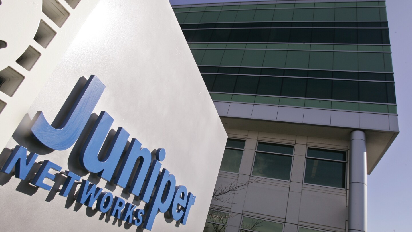 Justice Department sues to block $14 billion Juniper buyout by Hewlett Packard Enterprise