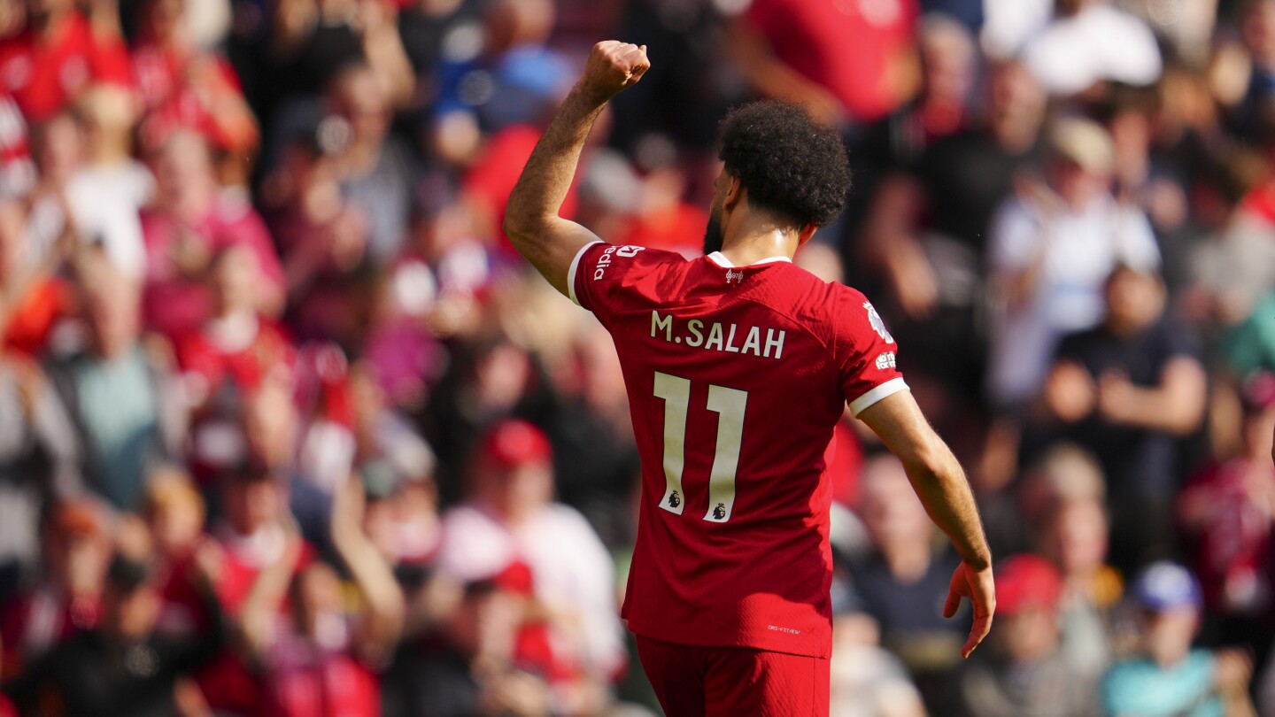Salah punktet beim 4:2-Sieg von Liverpool gegen Tottenham in der Premier League