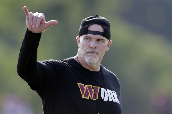 Commanders get competitive at their first training camp under Dan Quinn |  AP News