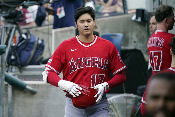 Shohei Ohtani scores 2 runs, Angels beat Tigers 7-6 in 10th after blowing  lead in 9th