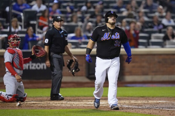 Megill, Vogelbach snap out of slumps as the Mets deck the skidding  Cardinals 6-1