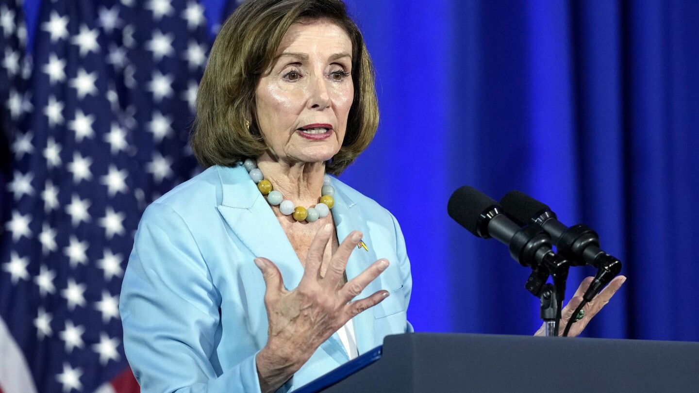 Pelosi hospitalized after injury on overseas trip…