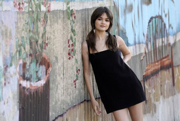 Actress Ciara Bravo poses for a portrait, Thursday, Feb. 18, 2021, in Los Angeles. The twenty-three-year-old Kentucky native stars in the Apple TV+ movie “Cherry." (AP Photo/Chris Pizzello)