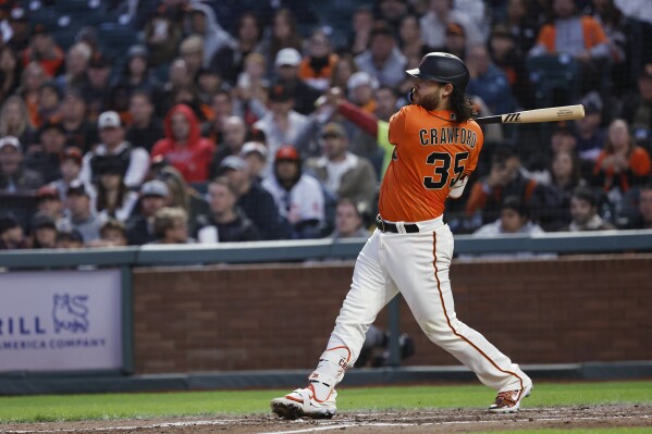 Brandon Crawford put on injured list by San Francisco Giants with strained  forearm