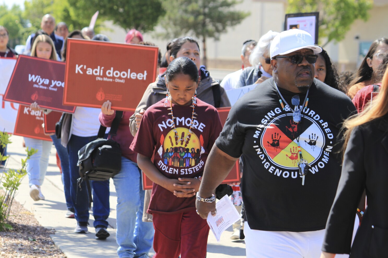 Indigenous people rally for missing and murdered