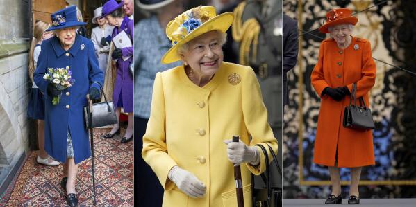 Queen Elizabeth in Hermes Scarves - Queen Elizabeth's Favorite