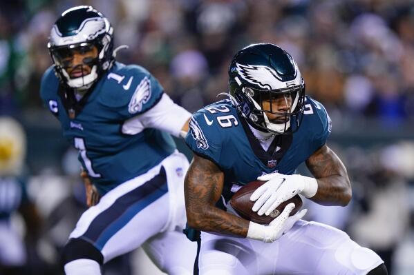 Jalen Hurts Miles Sanders and Dallas Goedert working out together today. :  r/eagles