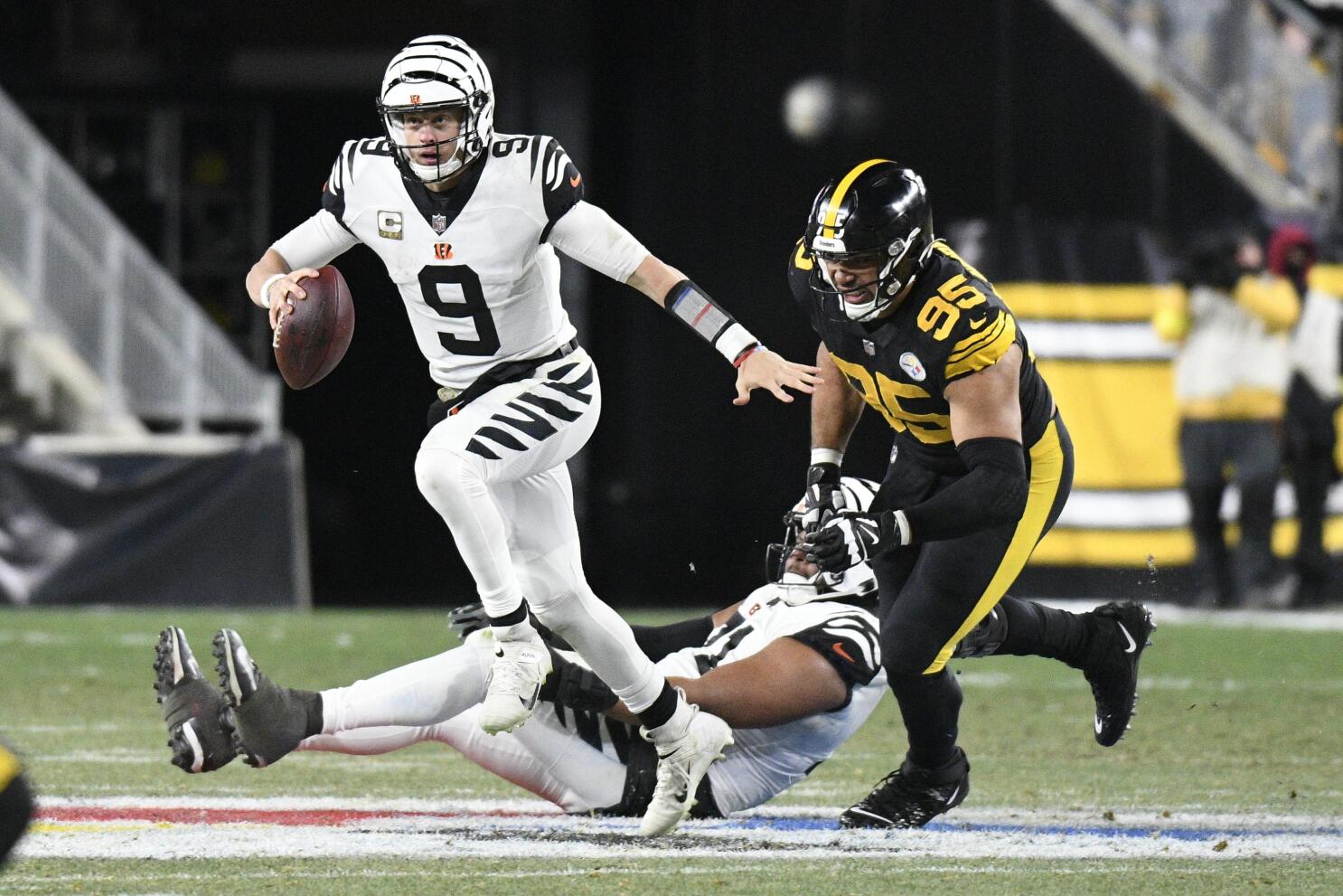 Bengals' Joe Burrow shows off swing, launches four home runs