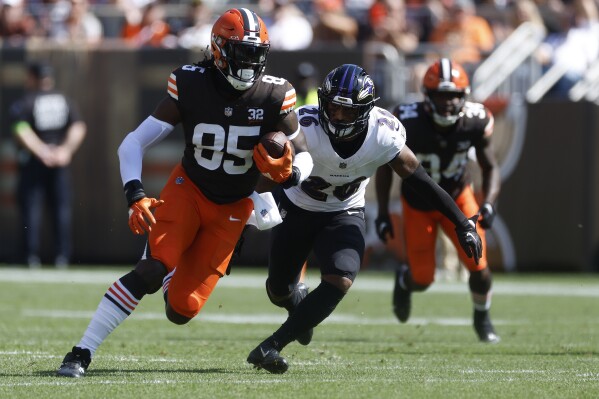 baltimore ravens and the cleveland browns