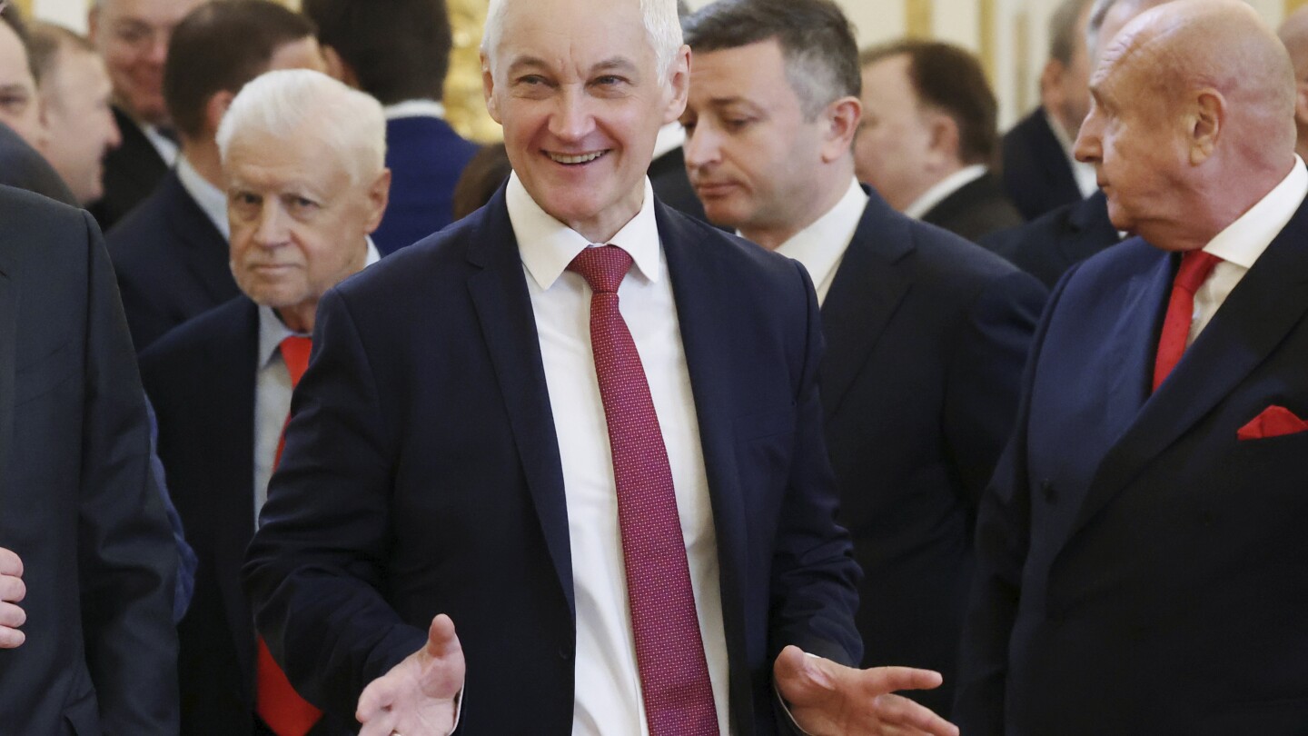 Putin replaces Sergei Shoigu as defense minister in cabinet shakeup