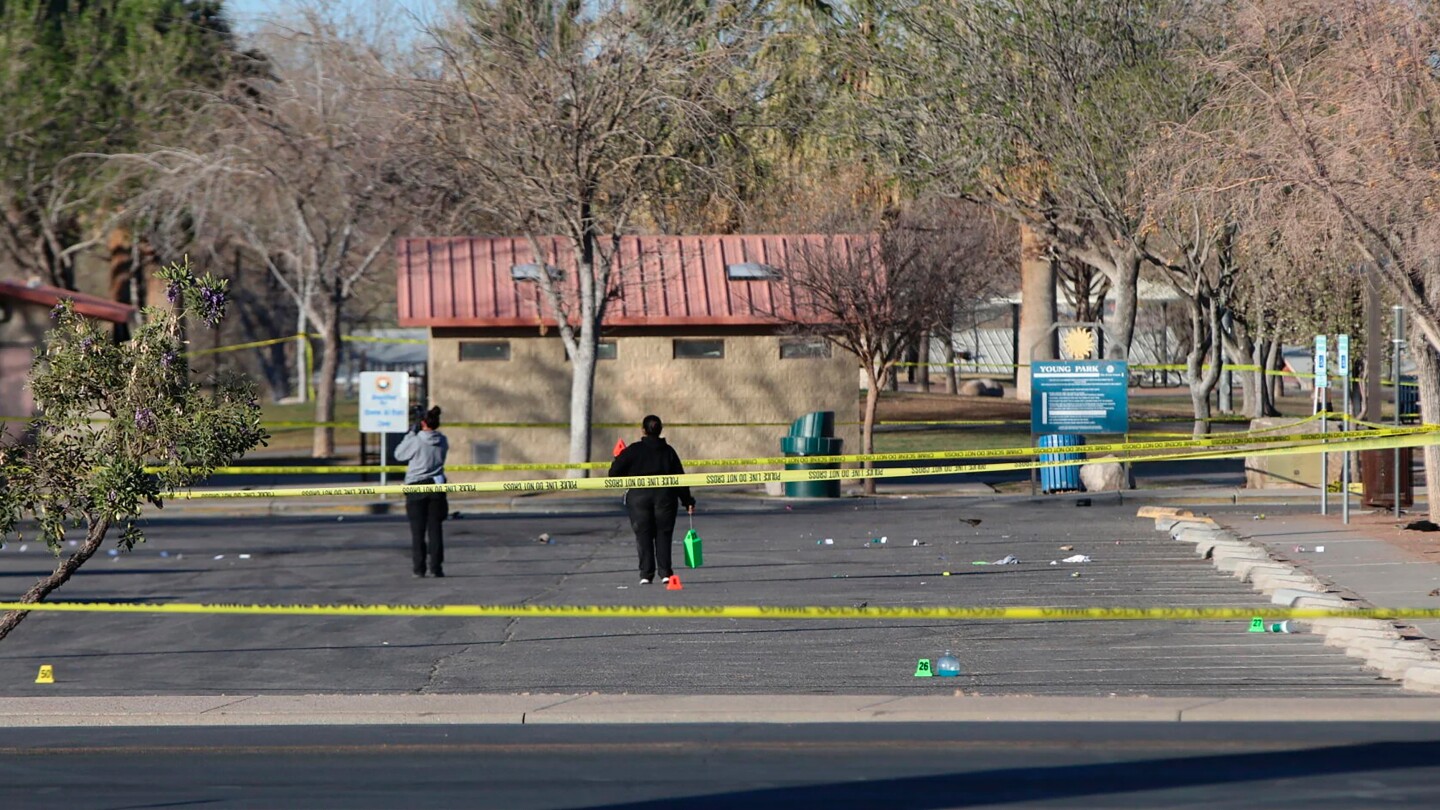 Three killed, 14 injured in a shooting at a park in New Mexico's Las Cruces